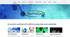 Desktop Screenshot of bionukleo.com